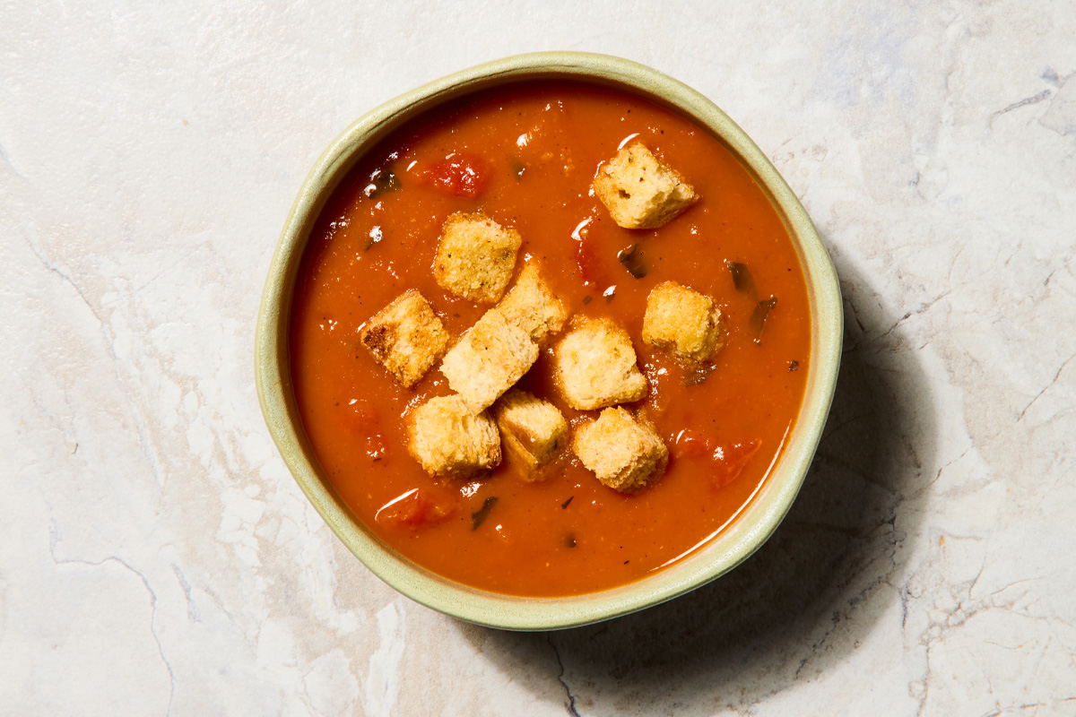 Roasted Tomato Basil Soup